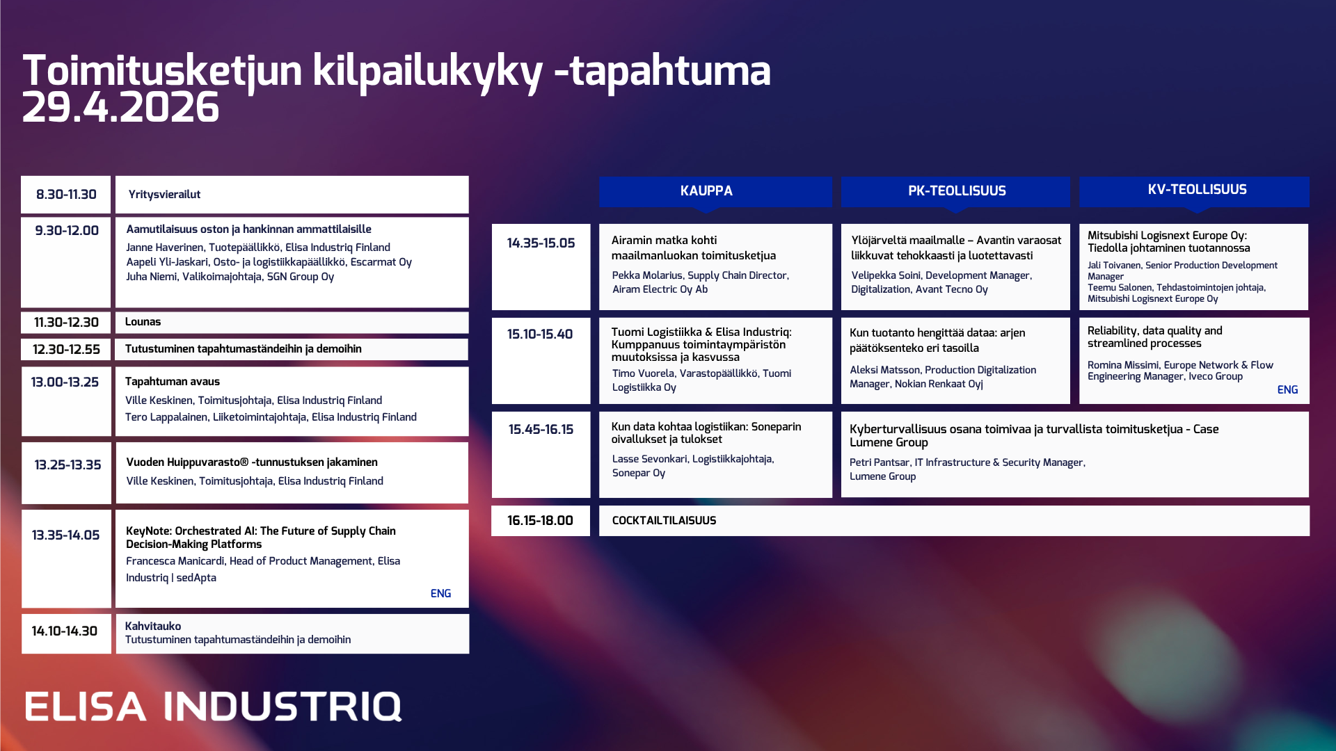 Toimitusketjun kilpailukyky -tapahtuma (52)